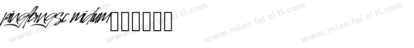 pingfangsc midium字体转换